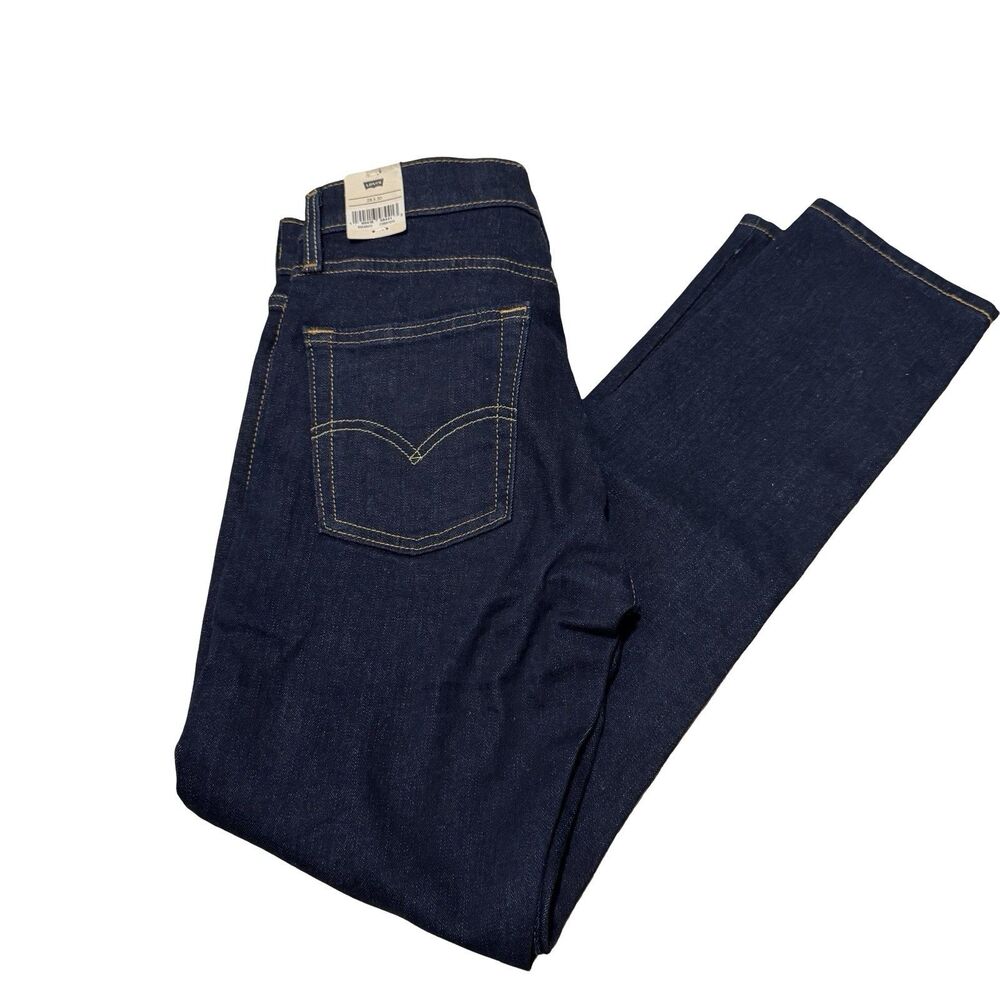 NWT Levis 510 Jeans Men Skinny Hip Dark Wash Stretch Denim Pants 28x30